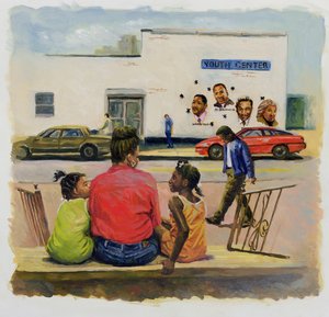 Summer City Stoop, 2000 by Colin Bootman